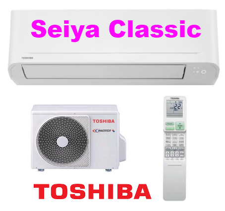Klimatizace TOSHIBA SEIYA Classic RAS-B18B2KVG-E + RAS-18B2AVG-E