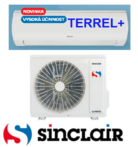 Klimatizace SINCLAIR TERREL PLUS SIH-09BITP + SOH-09BITP