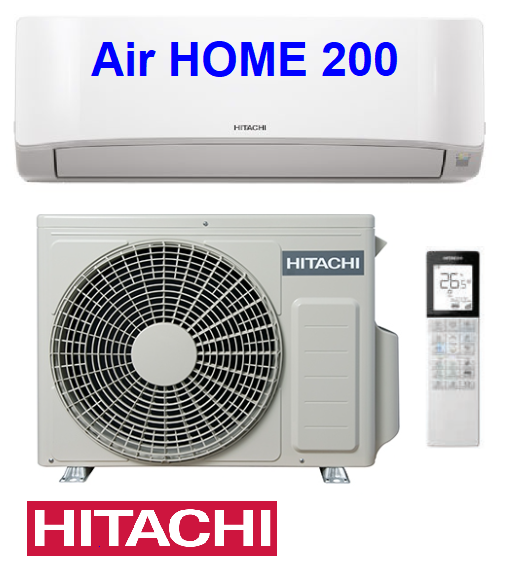 Klimatizace HITACHI AIR HOME 200 RAKCJ50PHAE + RACCJ50WHAE