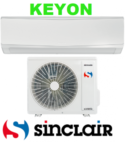 Klimatizace SINCLAIR KEYON SIH-09BIK + SOH-09BIK + Wifi