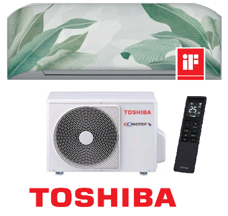 Klimatizace TOSHIBA HAORI RAS-B13N4KVRG-E  + RAS-13J2AVSG-E1