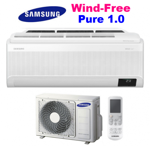 Klimatizace Samsung Wind Free Pure AR09CXKAAWKNEU + AR09AXKAAWKXEU