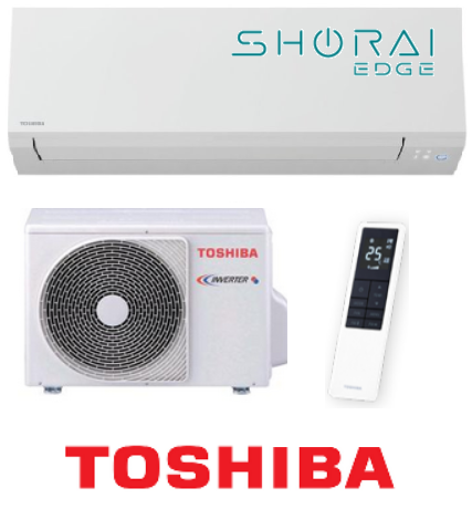 TOSHIBA SHORAI EDGE White  RAS-B10G3KVSG-E + RAS-10J2AVSG-E1