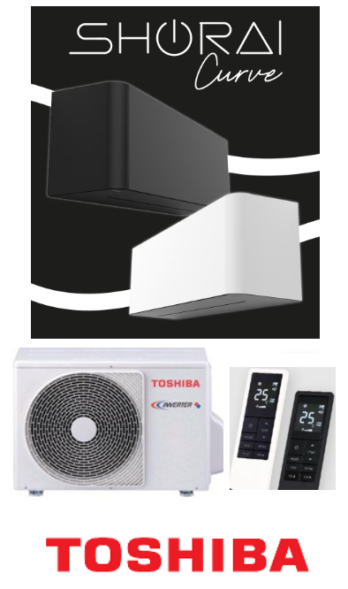 TOSHIBA SHORAI Curve RAS-B16P2KVSG-E RAS-16P2AVSG-E